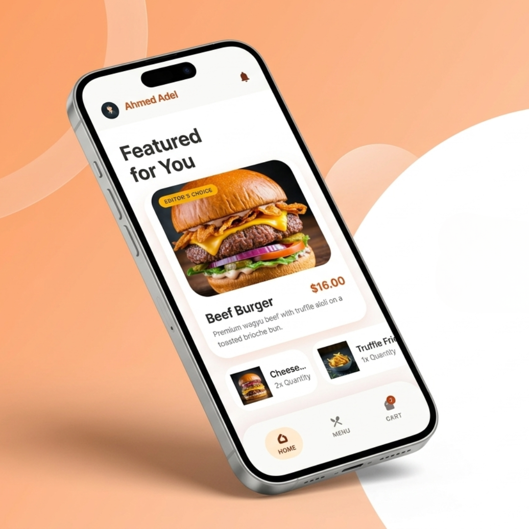 Modern Food Delivery App UI UX Design-1